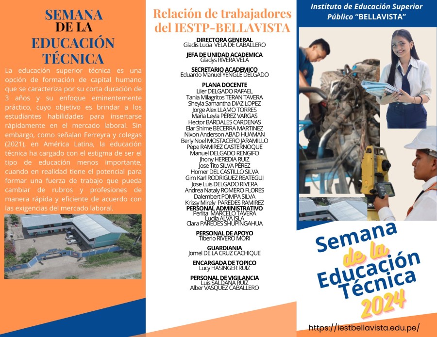 Semana de la educaci&oacute;n t&eacute;cnica